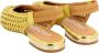 Gioseppo Gevlochten Leren Ballet Flats Yellow Dames - Thumbnail 5