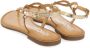 Gioseppo Gouden Sandalen Merignas Model Beige Dames - Thumbnail 4