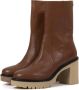 Gioseppo Heeled Boots Brown Dames - Thumbnail 2