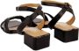 Gioseppo Flat Sandals Zwart Dames - Thumbnail 4