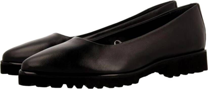 Gioseppo Leren Balletschoenen Black Dames