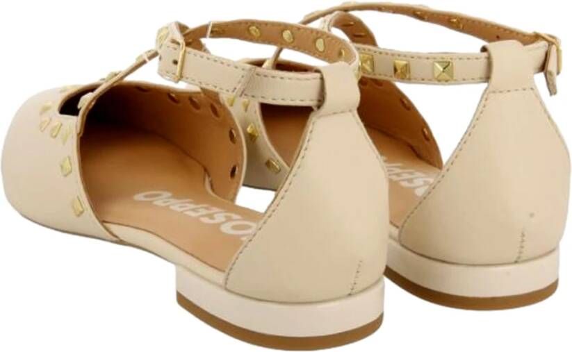 Gioseppo Leren Balletschoenen voor Jongens en Meisjes Beige Dames