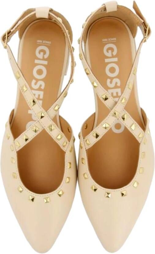 Gioseppo Leren Balletschoenen voor Jongens en Meisjes Beige Dames