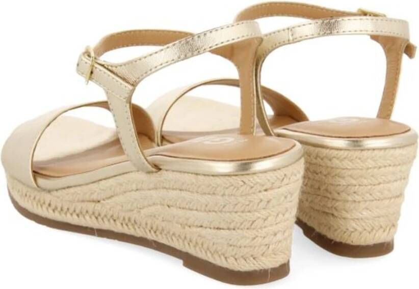 Gioseppo Leren Sandalen Yalaha 71701 Beige Dames