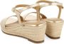 Gioseppo Leren Sandalen Yalaha 71701 Beige Dames - Thumbnail 4