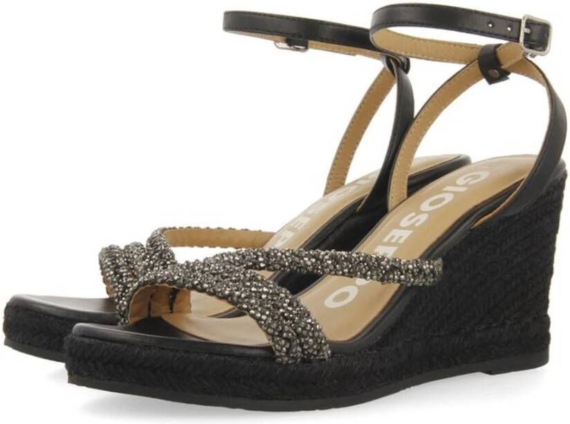 Gioseppo Menfi Sandalen Black Dames