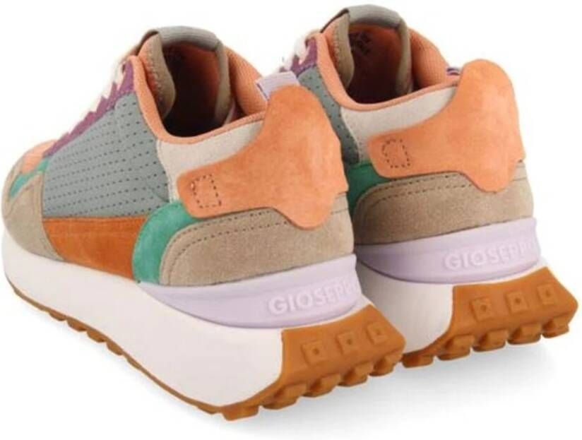 Gioseppo Multicolor Retro Sneakers voor Dames Meerkleurig Dames