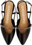 Gioseppo Open-back leren balletschoenen Black Dames - Thumbnail 5