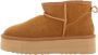 Gioseppo Platform Enkellaarzen Allegany Stijl Brown Dames - Thumbnail 3