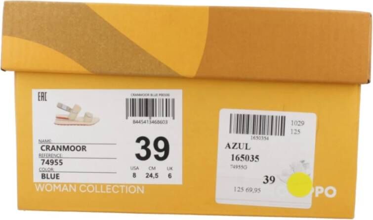 Gioseppo Platte sandalen voor vrouwen Multicolor Dames