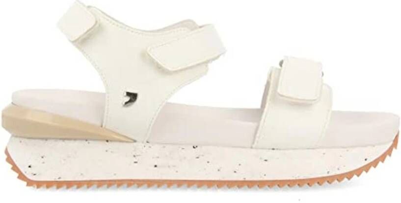 Gioseppo Platte sandalen Wit Dames