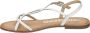 Gioseppo Stijlvolle Platte Sandalen voor Vrouwen White Dames - Thumbnail 3