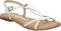 Gioseppo Stijlvolle Platte Sandalen voor Vrouwen White Dames - Thumbnail 19
