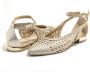 Gioseppo Gouden Platte Sandalen Dell Model Yellow Dames - Thumbnail 3