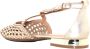 Gioseppo Gevlochten Ballerina's Vrouwen Leskovic Beige Dames - Thumbnail 15