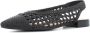 Gioseppo Gevlochten Leren Ballet Flats voor Vrouwen Black Dames - Thumbnail 10