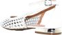 Gioseppo Gevlochten Leren Ballet Flats voor Vrouwen White Dames - Thumbnail 7