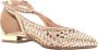 Gioseppo Gouden Platte Sandalen Dell Model Yellow Dames - Thumbnail 10