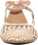 Gioseppo Gouden Platte Sandalen Dell Model Yellow Dames - Thumbnail 11