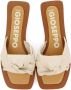 Gioseppo Sliders Beige Black Yellow Dames - Thumbnail 4