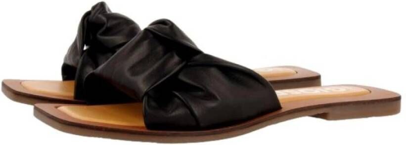 Gioseppo Sliders Zwart Dames