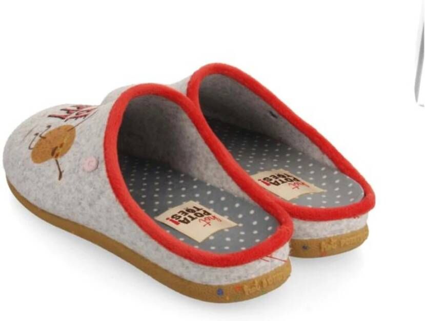 Gioseppo Slippers Grijs Dames