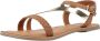 Gioseppo Stijlvolle Platte Sandalen Helix Brown Dames - Thumbnail 2