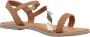 Gioseppo Stijlvolle Platte Sandalen Helix Brown - Thumbnail 6