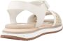 Gioseppo Stijlvolle Platte Sandalen voor Vrouwen White Dames - Thumbnail 3