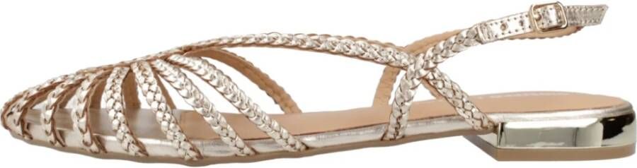 Gioseppo Stijlvolle platte sandalen voor vrouwen Yellow Dames
