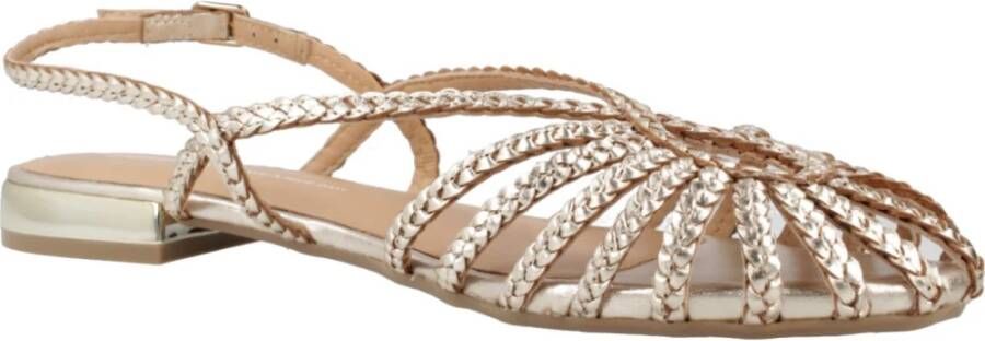 Gioseppo Stijlvolle platte sandalen voor vrouwen Yellow Dames