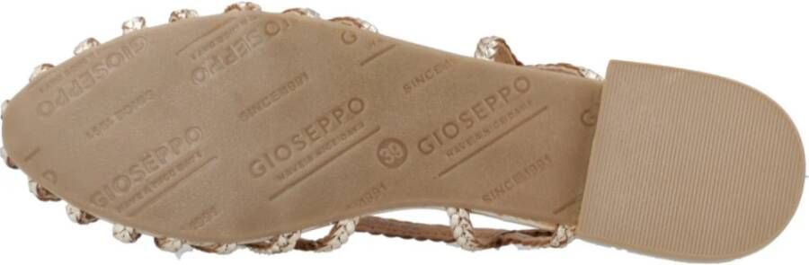 Gioseppo Stijlvolle platte sandalen voor vrouwen Yellow Dames