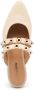 Gioseppo Studded Leather Mule Sandals - Thumbnail 2