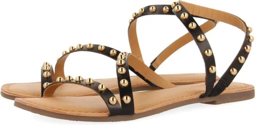 Gioseppo Sandalen van leer met studs