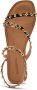 Gioseppo Studded Low Sandal in Pony Hair - Thumbnail 2
