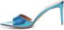 Giuliano Galiano Alixia Petroleum Patent Leren Sandalen Blue Dames - Thumbnail 4