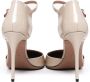 Giuliano Galiano Beige Patent Leren Hakken met Enkel Gesp Beige Dames - Thumbnail 3