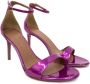 Giuliano Galiano Fuchsia Patent Leren Band Sandalen Pink Dames - Thumbnail 2