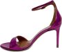 Giuliano Galiano Fuchsia Patent Leren Band Sandalen Pink Dames - Thumbnail 4