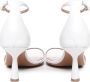 Giuliano Galiano Glamour Witte Sandalen Dunne Enkel Gesp White Dames - Thumbnail 3
