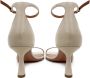 Giuliano Galiano Lina Kiss Kalfsleer Sandalen Beige Dames - Thumbnail 4