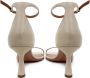 Giuliano Galiano Lina Kiss Kalfsleer Sandalen Beige Dames - Thumbnail 5