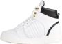 Giuliano Galiano Witte Sneakers met 1990 Patch - Thumbnail 2