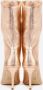 Giuliano Galiano Zalm Leren Stiletto Laarzen Beige Dames - Thumbnail 3