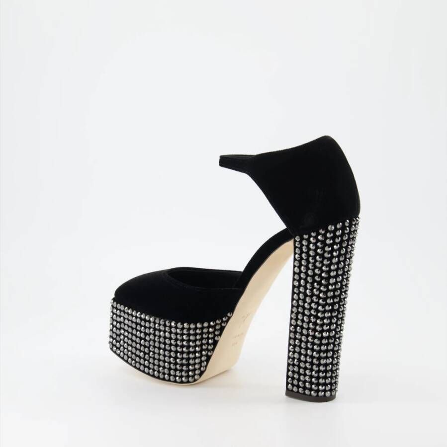 giuseppe zanotti Baby Strass Pumps Black Dames