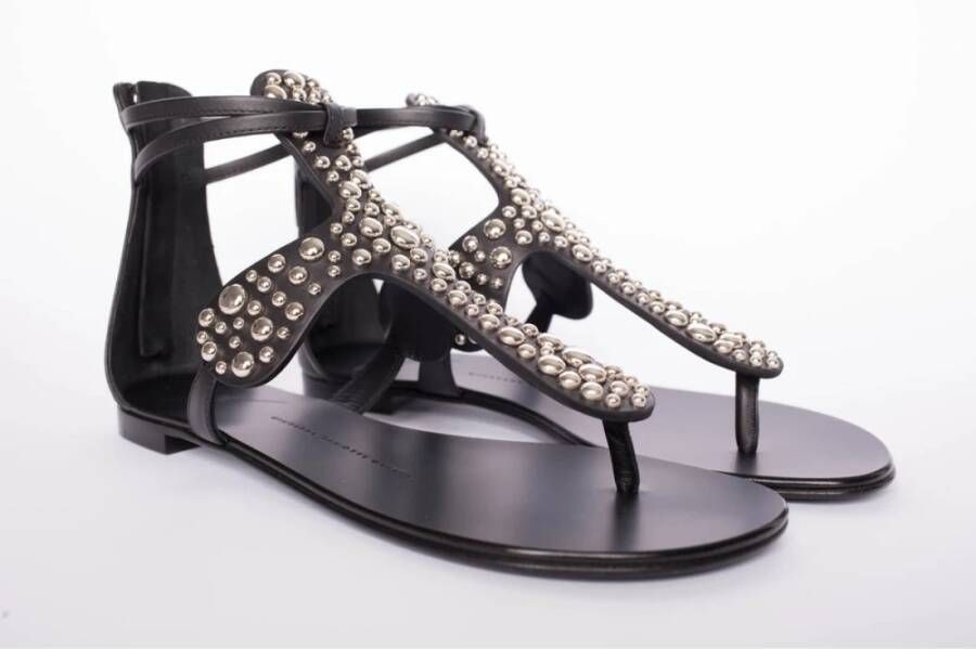 giuseppe zanotti Geborduurde Vandal Camo Sneakers Black Dames