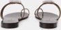 Giuseppe zanotti Sandalen Blahir Flat Sandals Leather Brown in bruin - Thumbnail 4