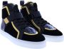 Giuseppe zanotti Bicolor Leren Sneakers Black Dames - Thumbnail 7