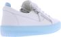 Giuseppe zanotti Dames Sneaker White Dames - Thumbnail 3