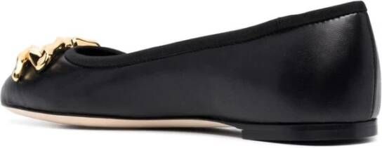 giuseppe zanotti Elegant Zwart Ballerina Flavia 05 Black Dames